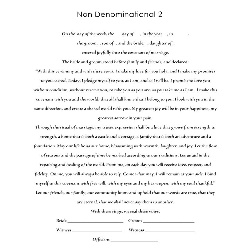 Chris Cozen - Non Denominational 2 Text