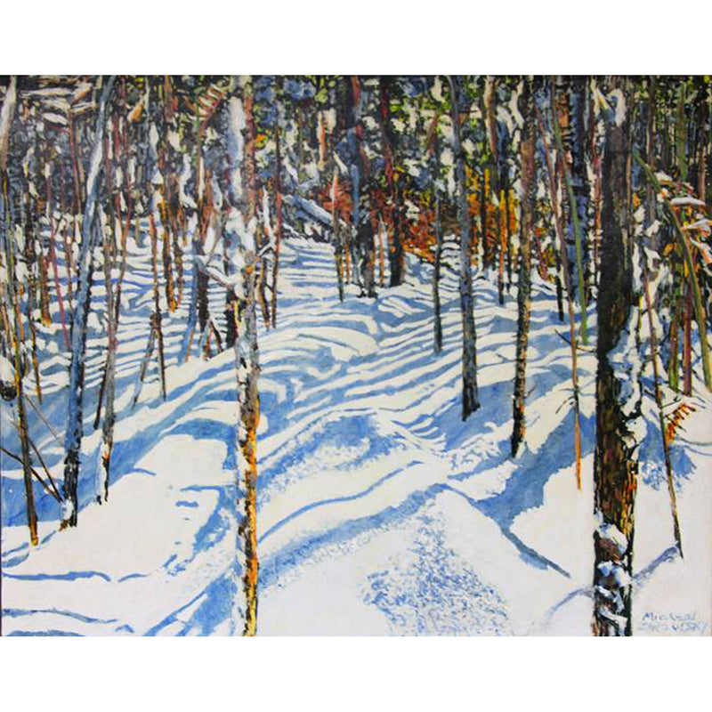 (On Hold) Trail Through Winter 81 24" x 30"